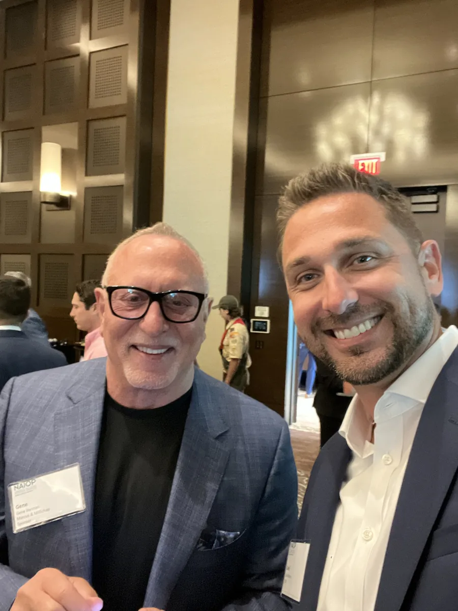 David Bateman representing CBRE at a South Florida career and recruiting event