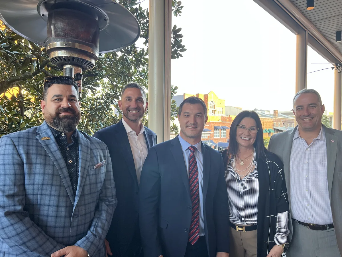 David Bateman at a South Florida commercial real estate networking event